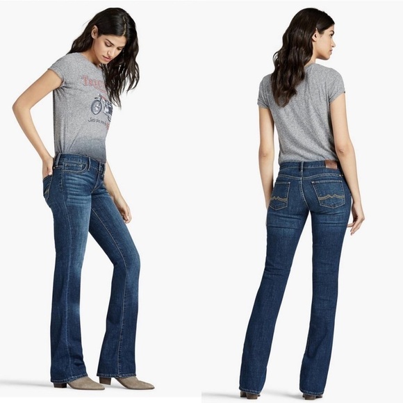 Lucky Brand Sweet'N Low Mid Rise Bootcut Jeans, Medium Wash, Size 10/30 - Picture 1 of 11